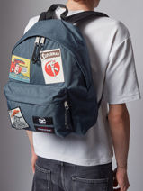 Rugzak 1 Compartiment Eastpak Blauw eastpak x dc comics K620COM-vue-porte